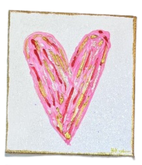 Canvas Art - Heart