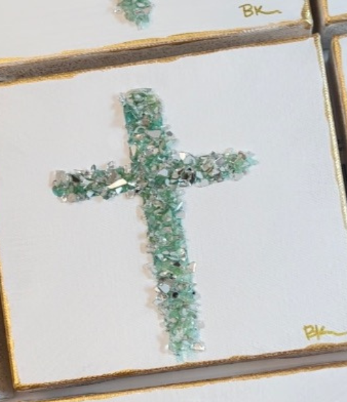 Canvas Art - Cross