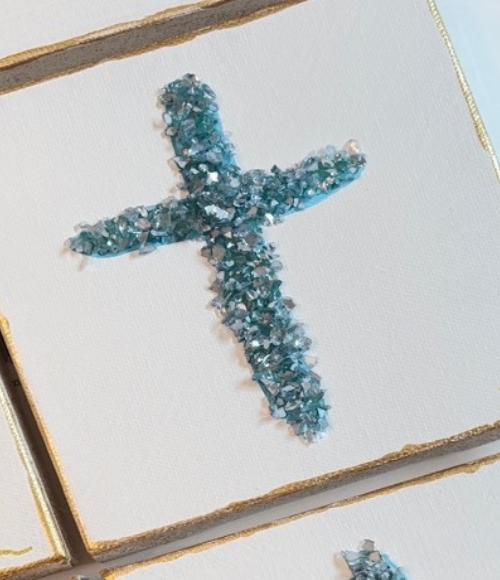 Canvas Art - Cross