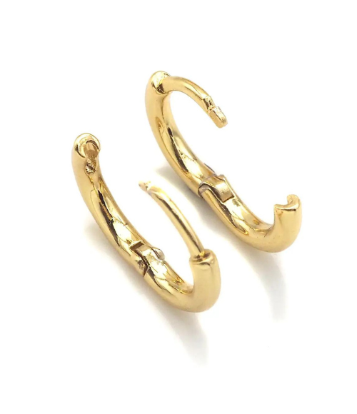 Gold Huggie Earrings