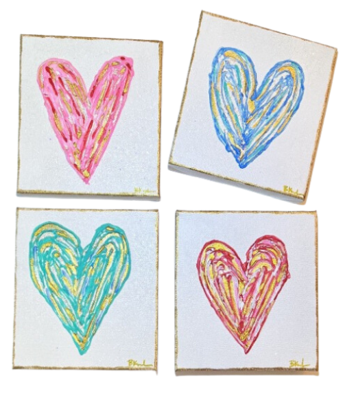 Canvas Art - Heart