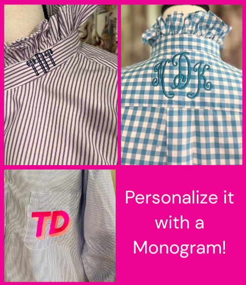 Vintage - Ruffle Collar Shirts