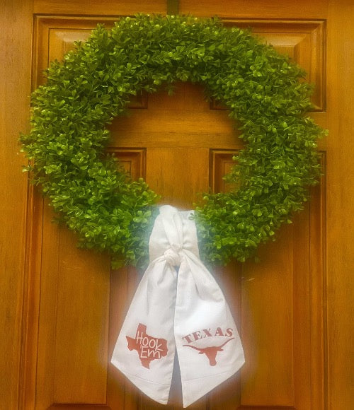 Wreath Sashes - School Spirit
