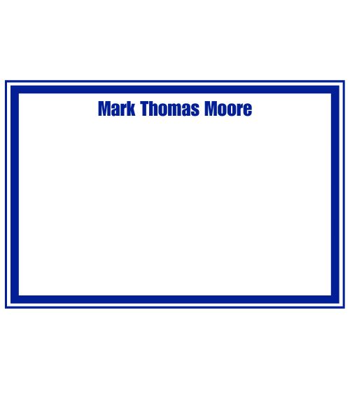 Modern Flat Cards+Envelopes
