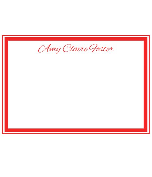 Modern Flat Cards+Envelopes