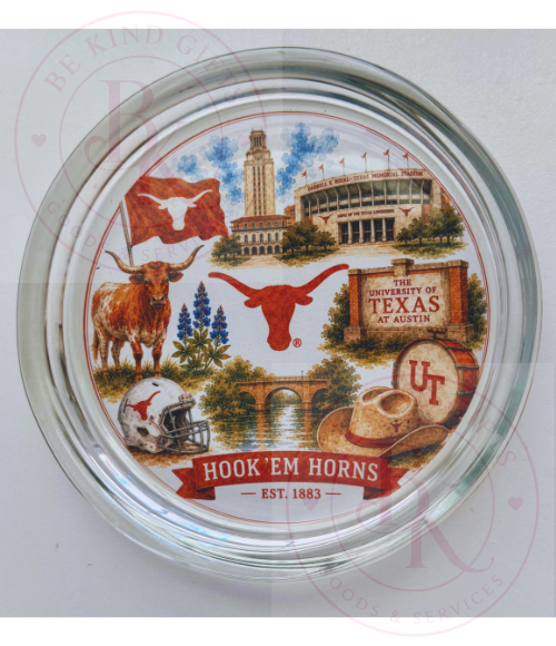 Collegiate Glass Coaster/Trivet
