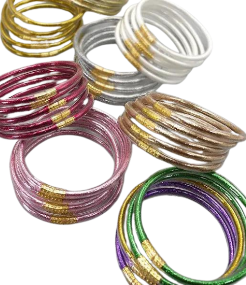 Jelly Bangle Bracelets