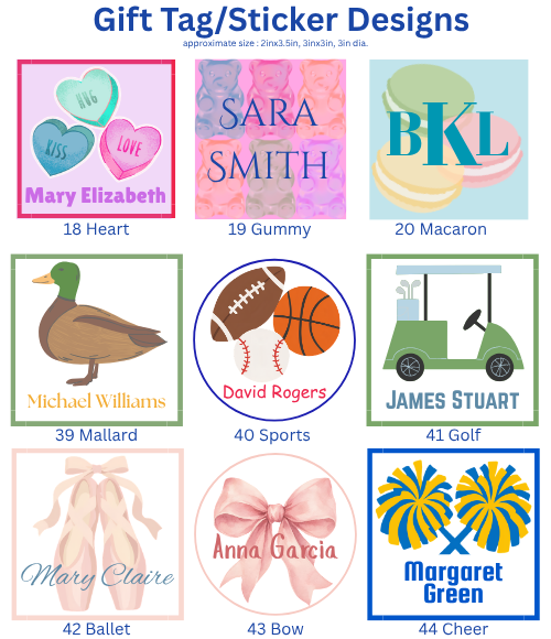 Kids Stickers & Gift Tags
