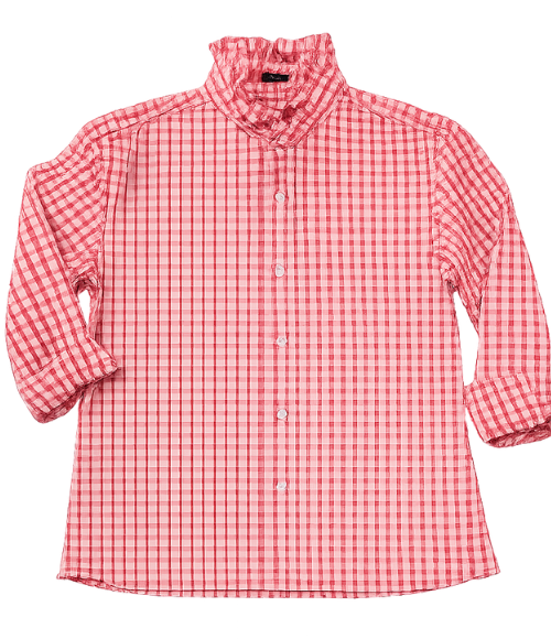 Vintage - Ruffle Collar Shirts