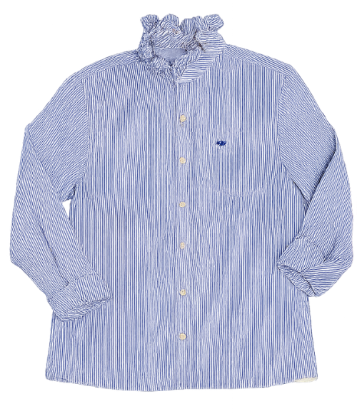 Vintage - Ruffle Collar Shirts