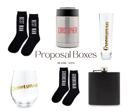 Proposal Box - Best Man/Groomsmen