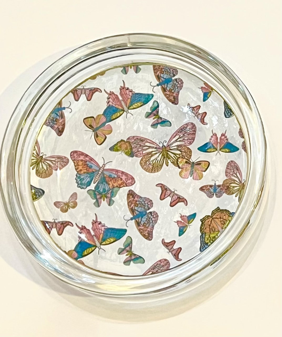 Butterfly Glass Coaster/Trivet